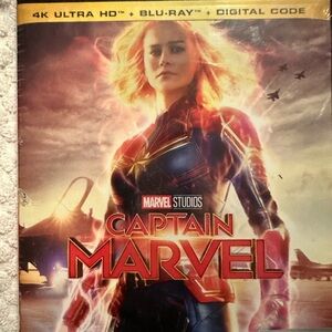 Marvel Captain Marvel Video Game - Red and Blue